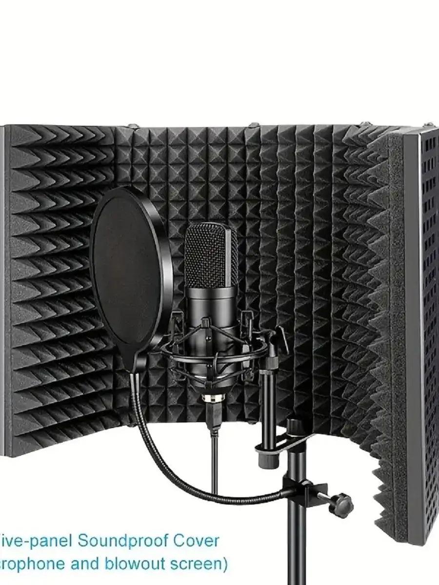 Microphone Cotton Cover Isolation Shield
