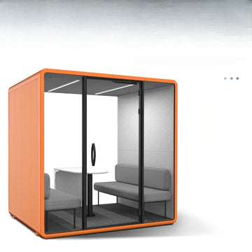 Orange Soundproof Cabin