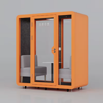 Orange Soundproof Pod