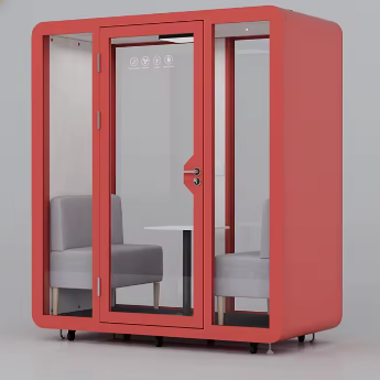 Deep Cheastnut Soundproof Pod