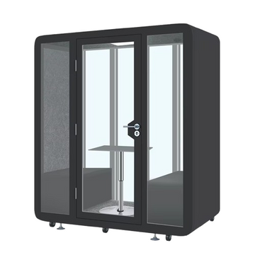 Black Soundproof Pod