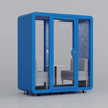 Blue Soundproof Pod